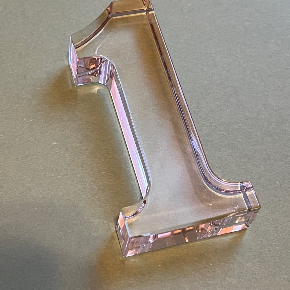 Baccarat Crystal Number One